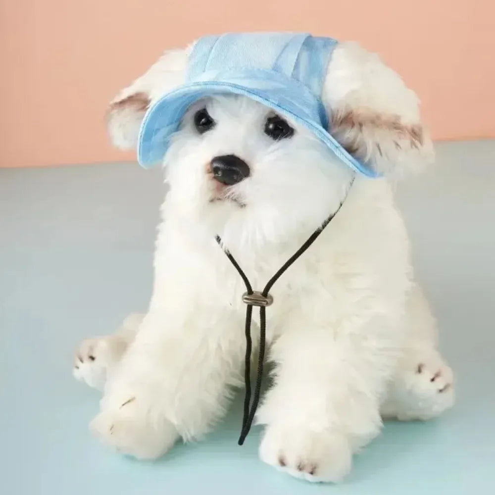 Dog Sun Hat – Breathable Polyester Cap for Small & Medium Dogs Dog Sun Hat Axl