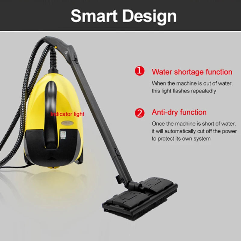 BALASHOV 2000W Handheld Steam Cleaner – Home, Kitchen & Car Handheld Steam Cleaner Axl