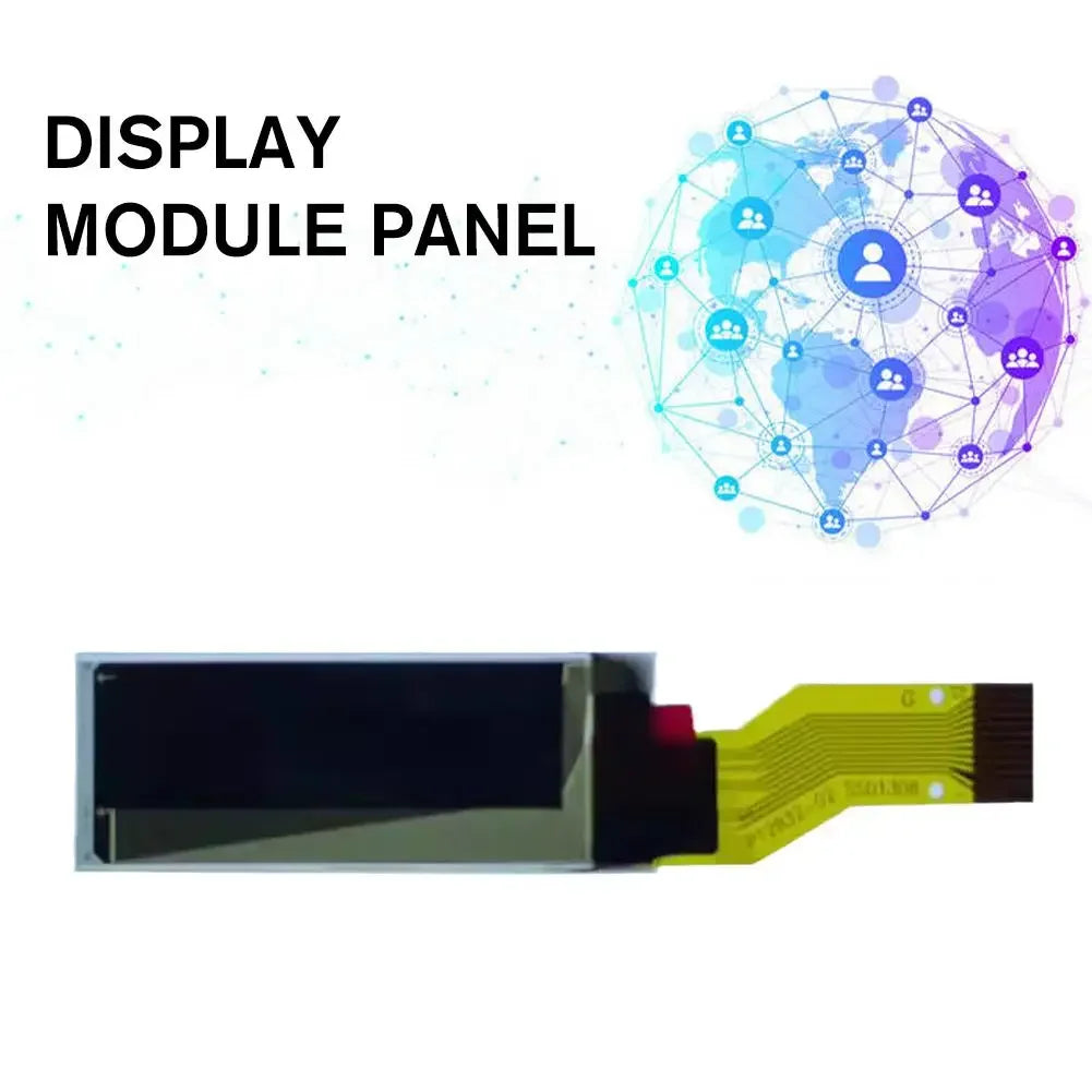 0.91" 128x32 OLED Display Module SSD1306 SPI 12-Pin Blue OLED Display Module Axl