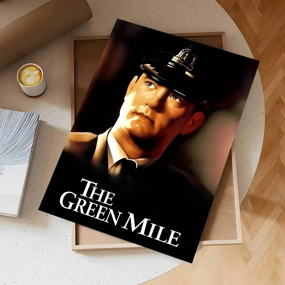 The Green Mile Movie Poster Self-Adhesive Wall Mural Sticker Wall Art Sticker Axl 21x30cm No Frame z1