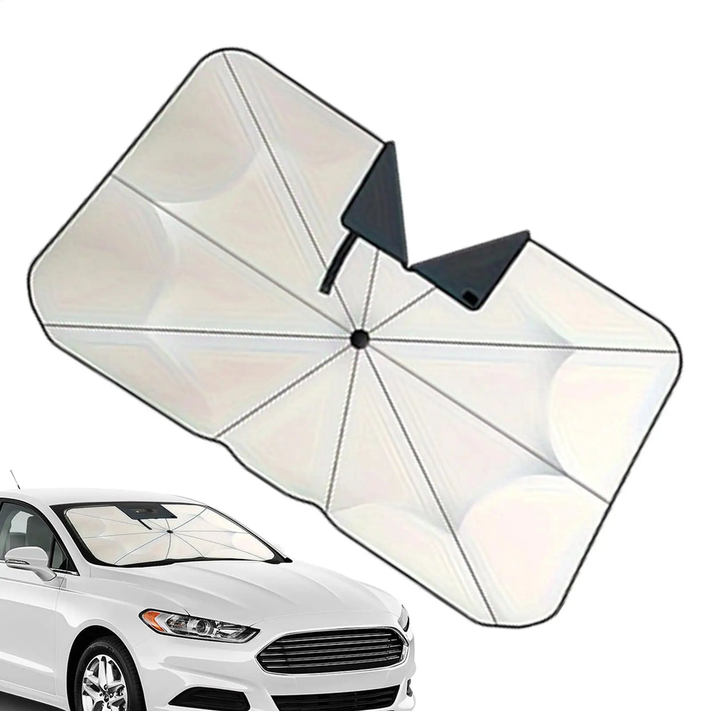 Retractable Car Windshield Sunshade Umbrella | UV Blocker Car Windshield Sunshade Axl