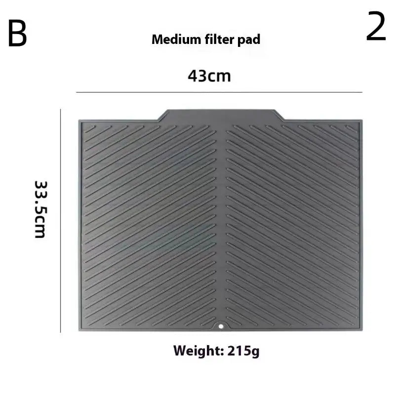 Silicone Dish Drying Mat – Non-Slip Heat-Resistant Kitchen Pad Silicone Drying Mat Axl B2 M