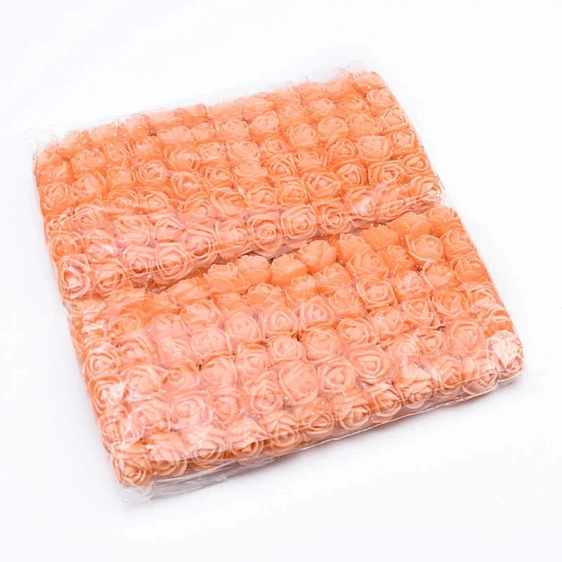 UV-Resistant Foam Rose Artificial Flowers 144 Pcs – DIY Décor Artificial Flower Heads Axl color 15 1 pc