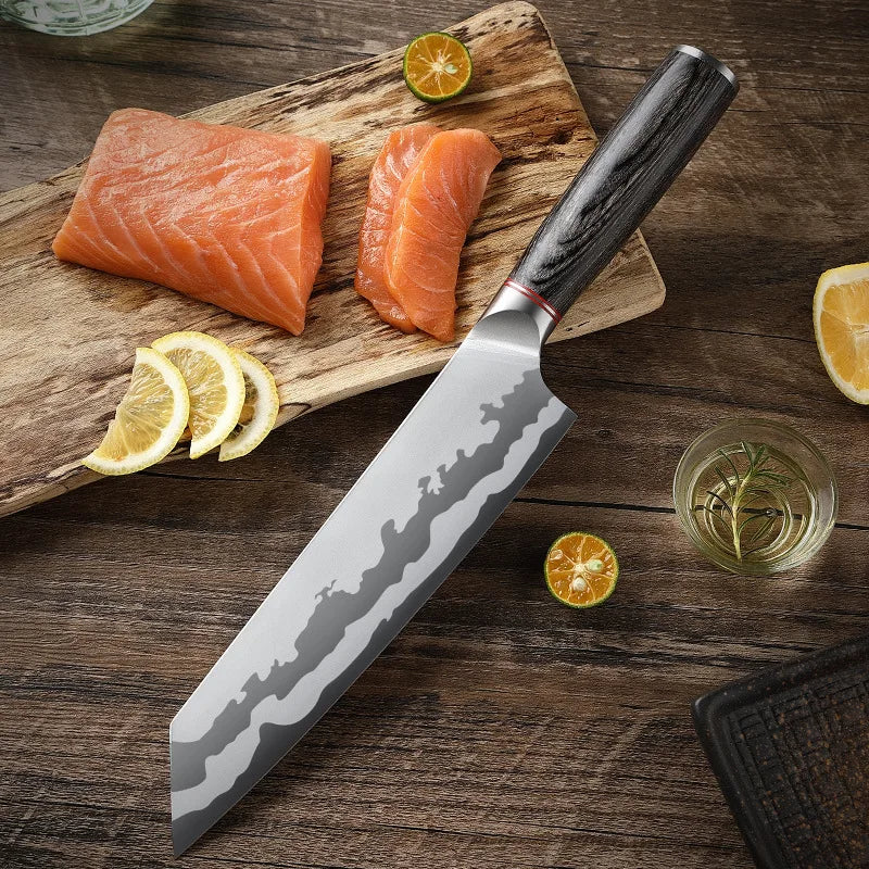 XUAN FENG Folding Fruit Knife – D2 Steel & Wooden Handle Folding Paring Knife Axl Default Title