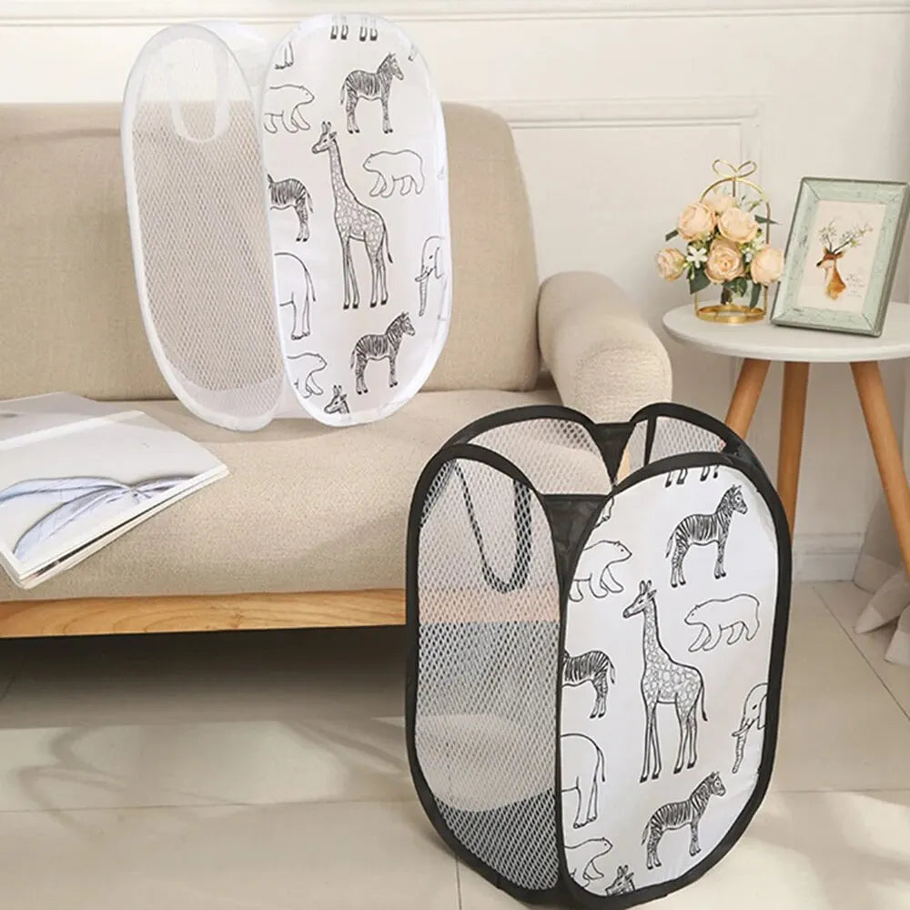 Large Laundry & Storage Basket – Eco-Friendly Mesh Organizer Laundry Storage Basket Axl
