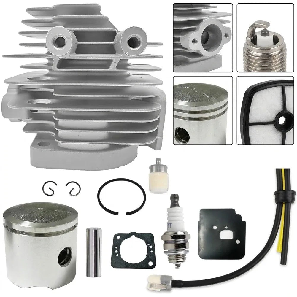 Cylinder Piston Kit for Echo PAS-225 GT-225 SRM-225 | A130002100 Engine Cylinder Kit Axl