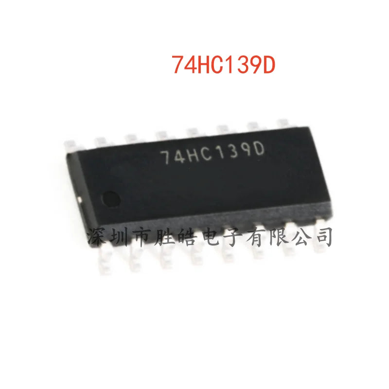 10PCS 74HC139D Dual 2-to-4 Decoder Multiplexer IC SOIC-16 Decoder Multiplexer IC Axl Default Title