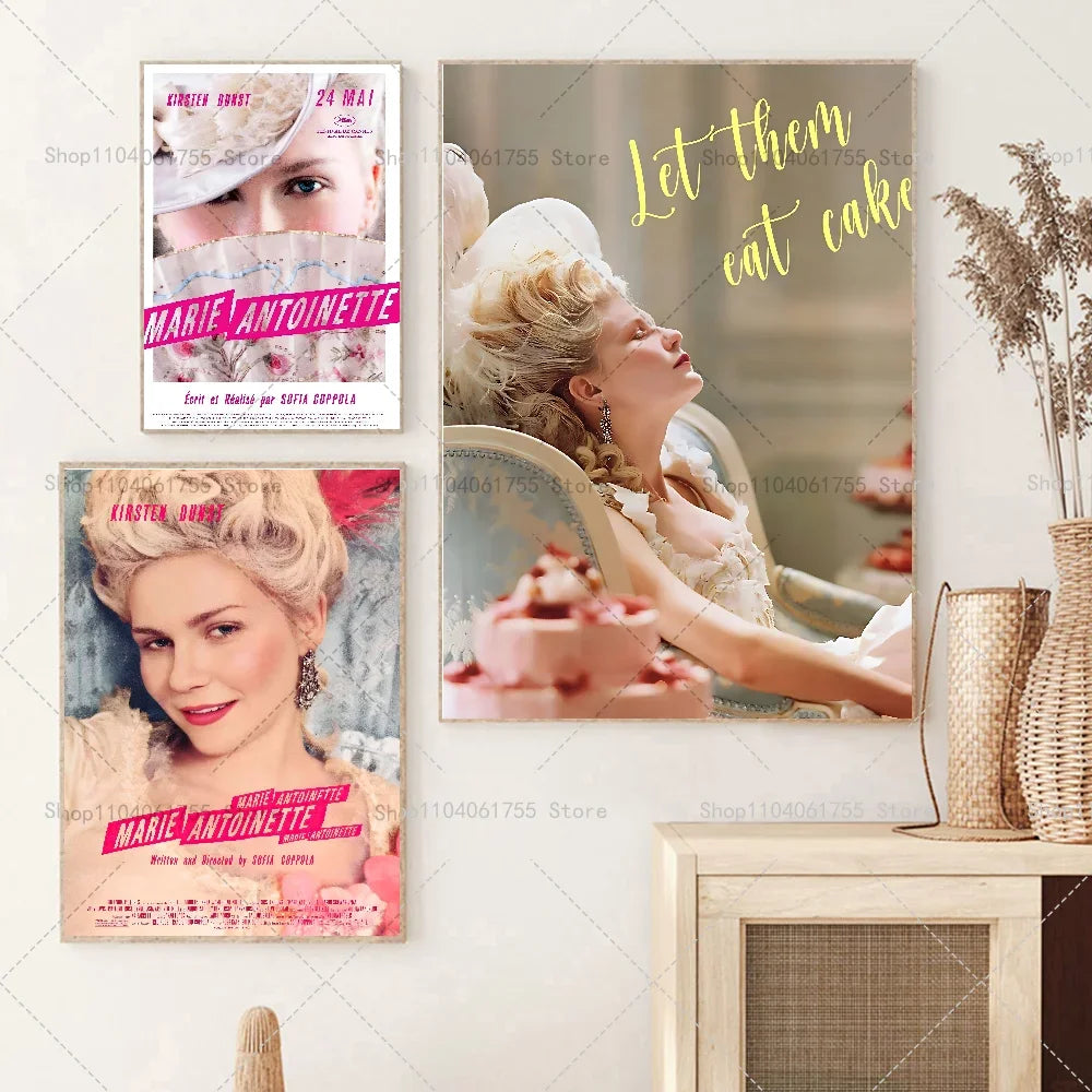 Marie Antoinette Movie Poster – Waterproof Self-Adhesive Wall Art Wall Art Poster Axl