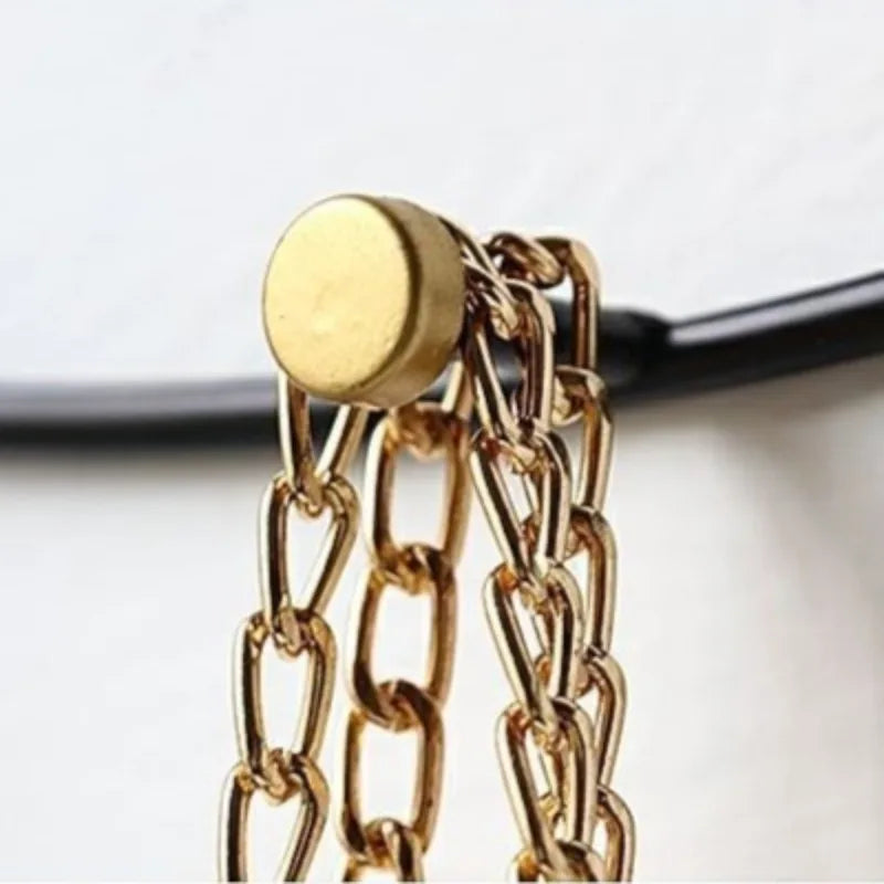 Wall Coat Rack – Iron 5-Hook Minimalist Clothes Hanger Wall Coat Rack Axl