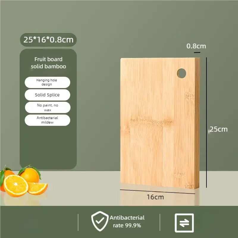 PLYS Ebony Wood Double-Sided Anti-Slip Cutting Board Wooden Cutting Board Axl Bamboo Cutting board