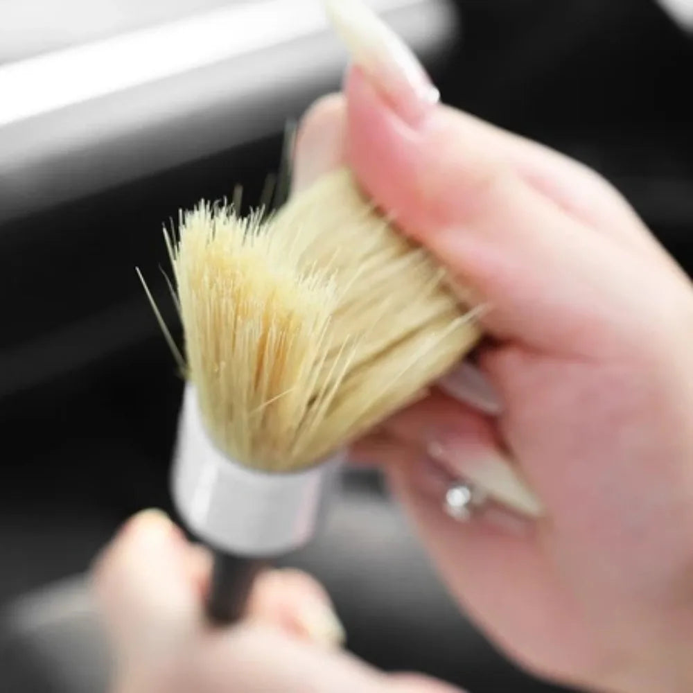 3-Piece Car Detail Brush Set – Interior & Exterior Cleaning Kit Car Detailing Brush Axl