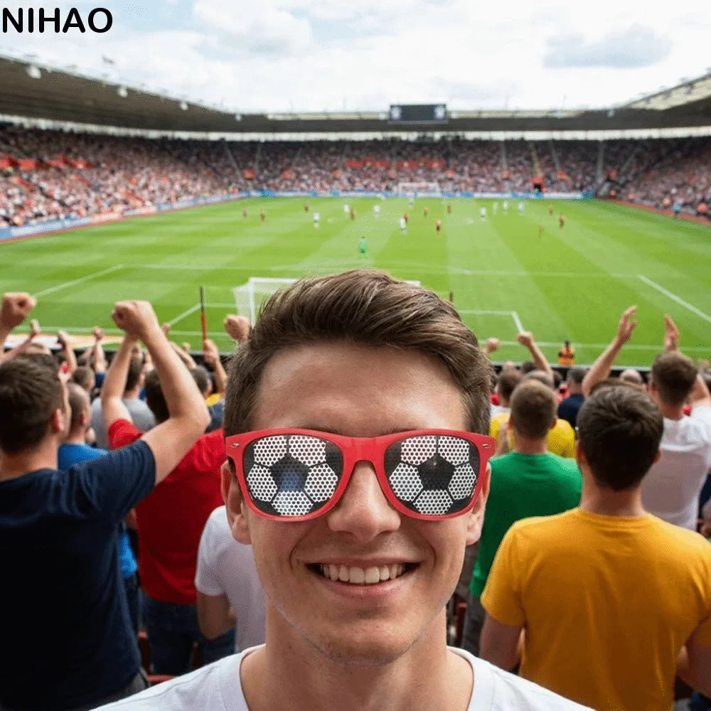 Soccer Football Novelty Sunglasses – Fan Prop & Festival Shades Novelty Sunglasses Axl