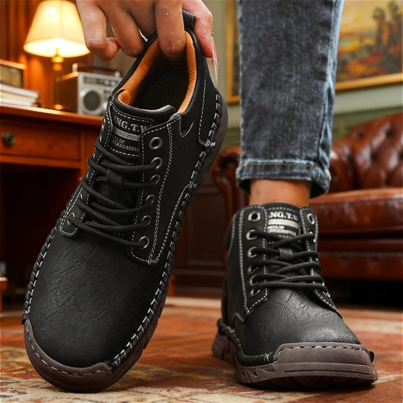Women's Leather Flat Moccasins – Casual Driving Shoes Plus Size Women's Flat Moccasins Axl