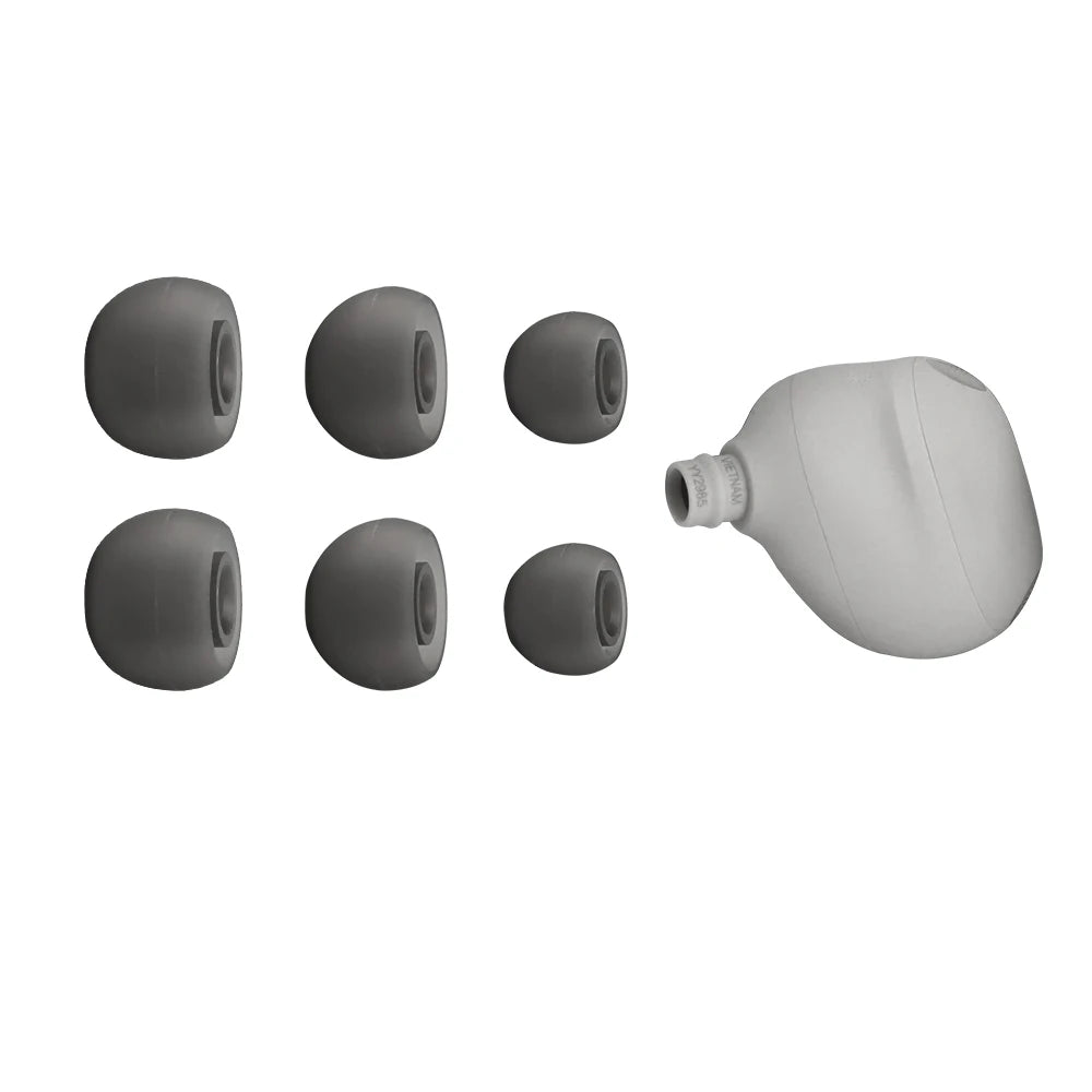 Silicone Ear Tips 6pcs for Sony WF-1000XM6 – S/M/L Set Earbud Ear Tips Axl Default Title