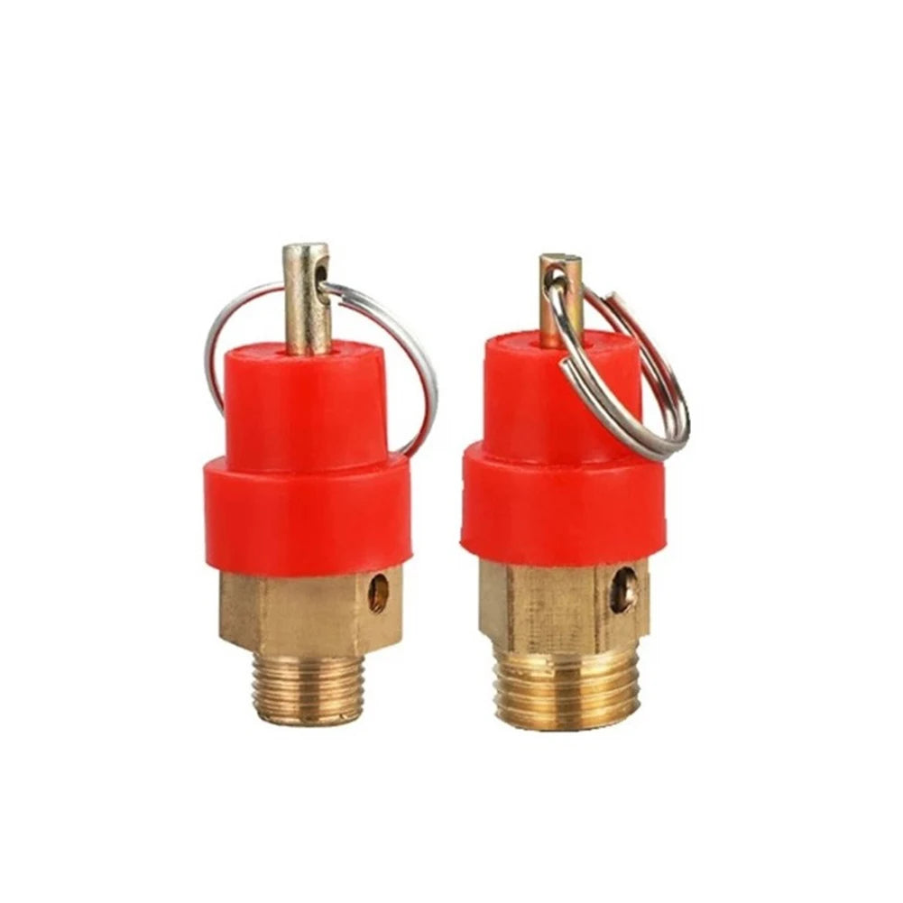 1/4" 1/8" BSP Brass Safety Relief Valve 120PSI Air Compressor Pressure Relief Valve Axl