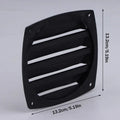 Louvered Square Air Vent Grill – Marine Boat & RV Ducting Marine Vent Grill Axl A2