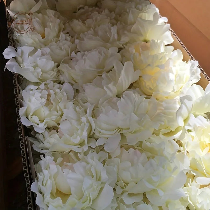 10 Artificial Peony Flower Heads – Wedding & Home Decor Artificial Flower Decor Axl
