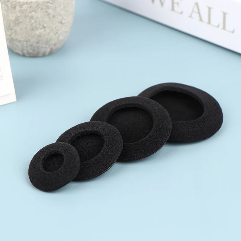 10-Pack Foam Ear Pads for Earhook Headphones – 35 to 60mm Headphone Ear Pads Axl