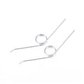 Stainless Steel 304 Torsion Spring for Garbage Cans – 2 Pack Replacement Torsion Spring Axl Silver