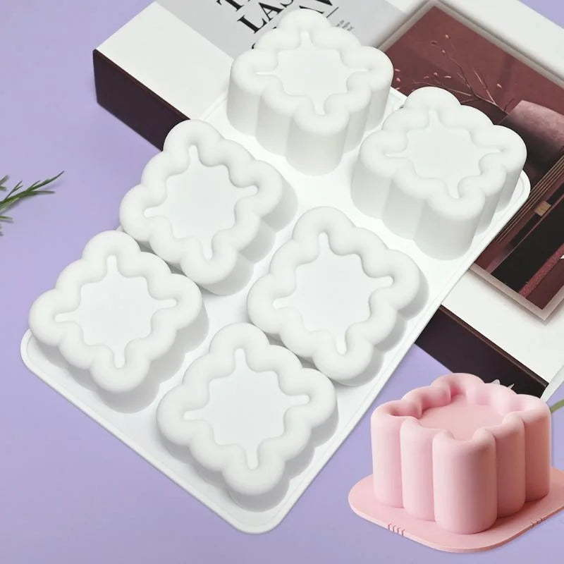 Silicone Cake Molds – Mousse, Jelly, Pudding & Candle Shapes Silicone Baking Mold Axl