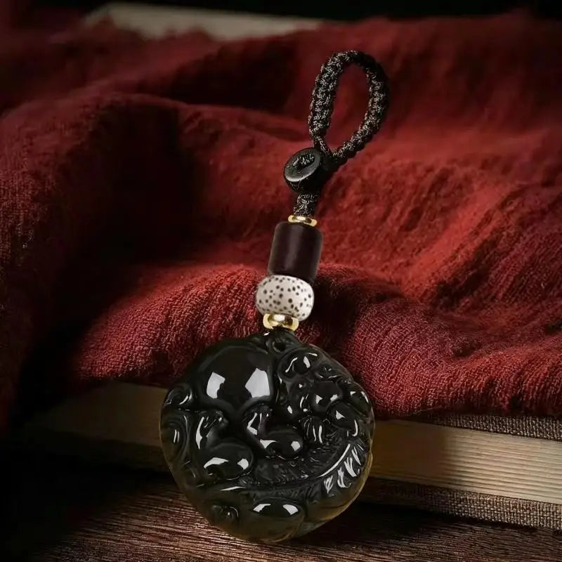 Pi Xiu Feng Shui Keychain – Chinese Lucky Charm for Car & Bag Keychain Charm Axl A3