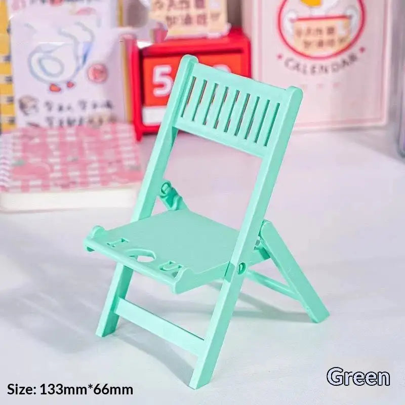 Mini Beach Chair Phone Stand – Foldable Desktop Tablet Holder Phone Stand Axl A9