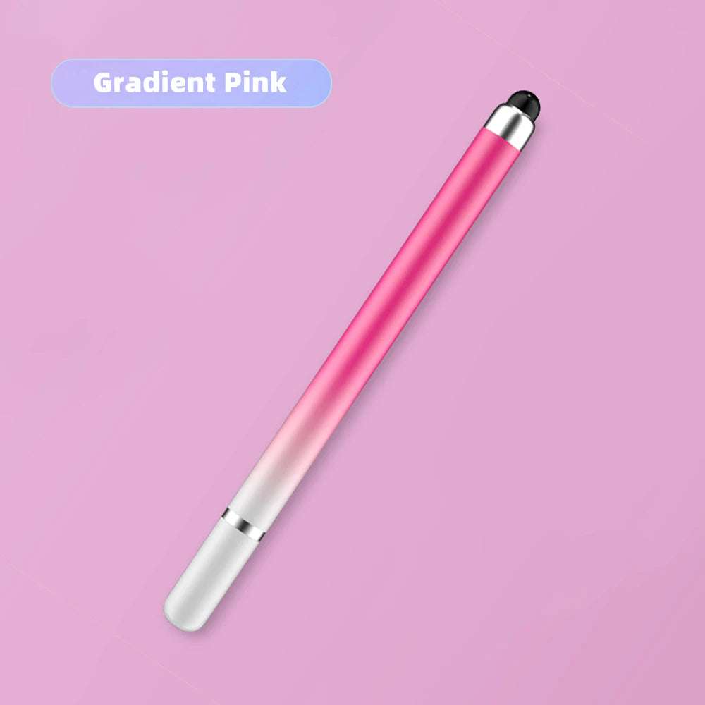 Universal 2-in-1 Stylus Pen for iPad, Android & Tablet Capacitive Stylus Pen Axl Pink