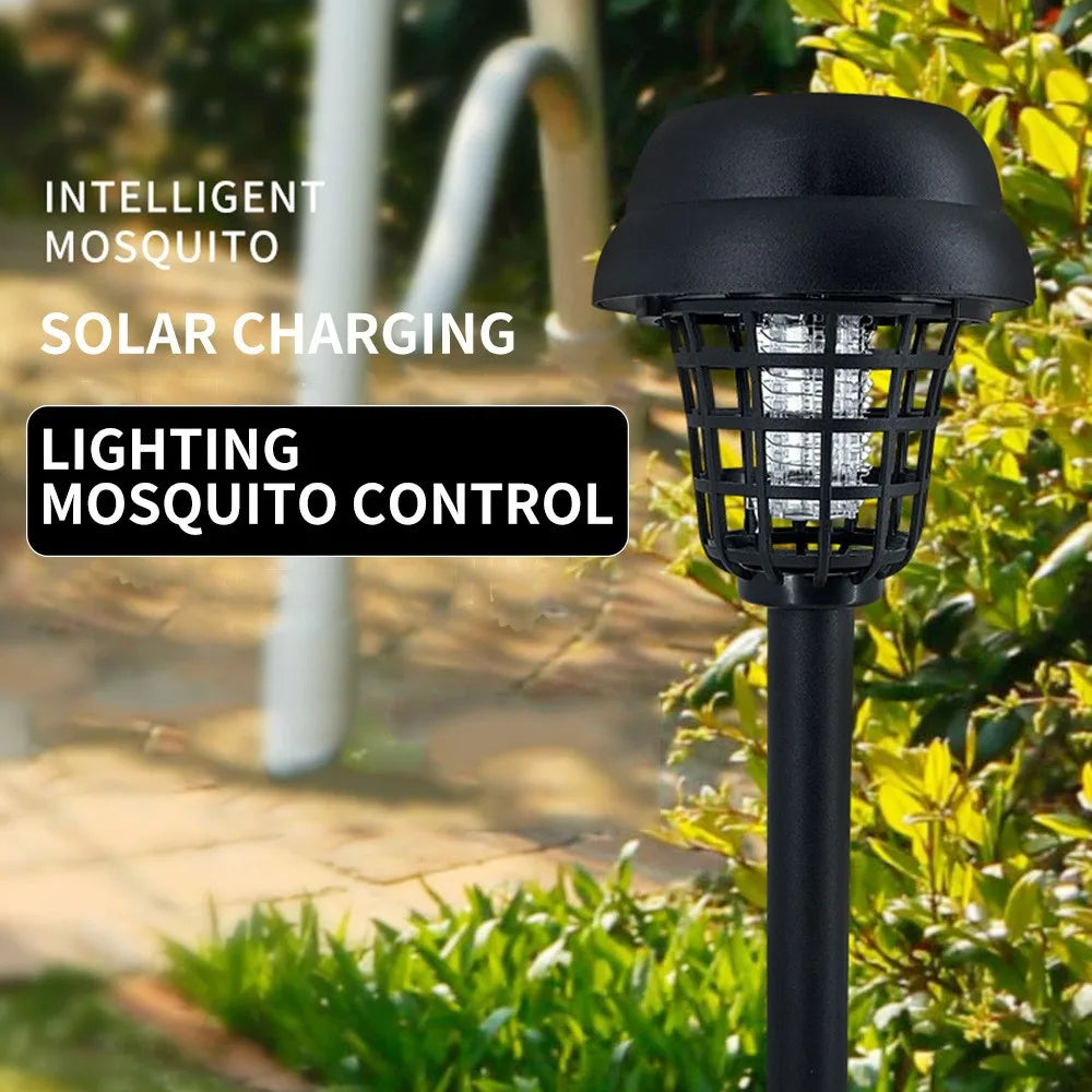 Solar Mosquito Zapper Lawn Lamp – Chemical-Free, Multi-Use Solar Bug Zapper Axl