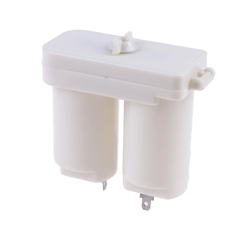Double Compartment Battery Box for Gas Water Heater – White Battery Case Axl