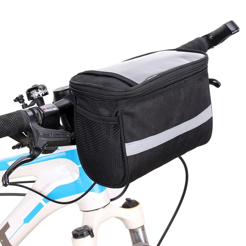 Waterproof Bike Handlebar Bag – Reflective Front Frame Pannier Bicycle Handlebar Bag Axl