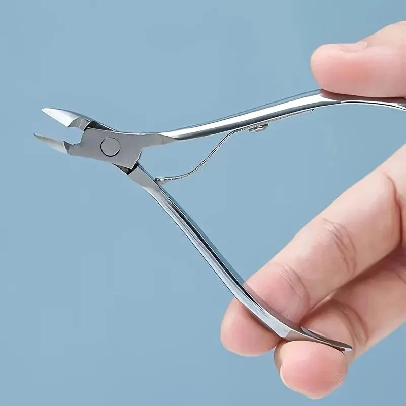 Stainless Steel Nail Clipper for Thick Toenails | Precision Tool Nail Clipper Axl