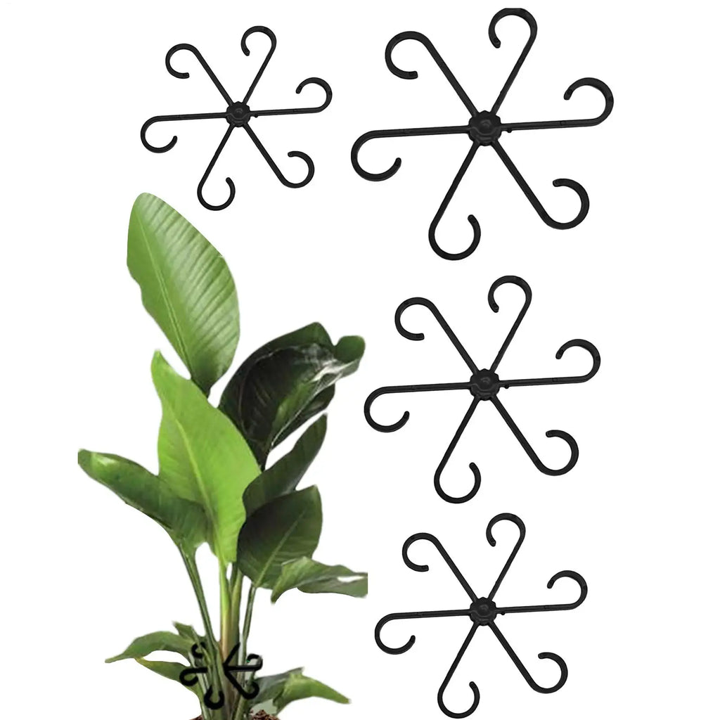 4-Piece Plant Stem Support Rings – Climbing Plant Holder Plant Stem Support Axl