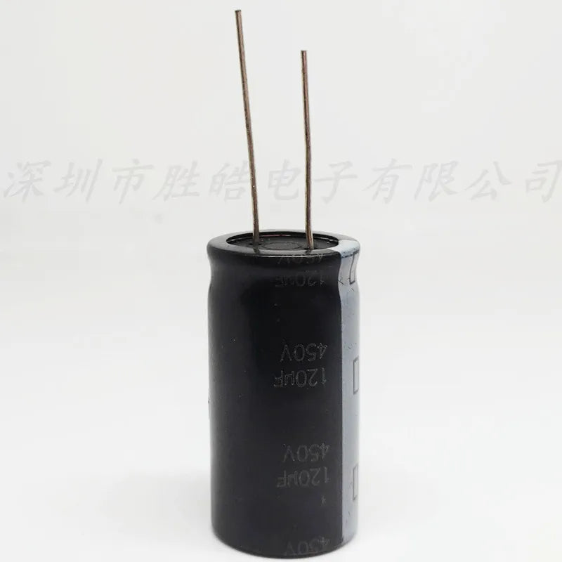5-Pack 450V 120µF Aluminum Electrolytic Capacitors | NioCen Electrolytic Capacitor Axl