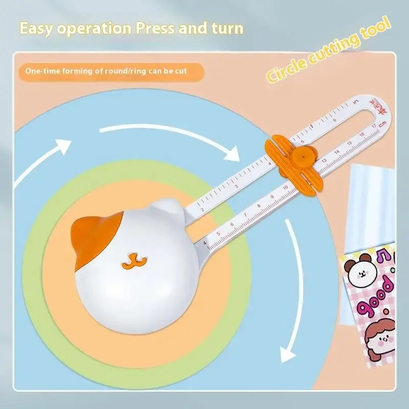 360° Circle Cutter – Precision Paper Trimmer for DIY Crafts Circle Cutter Axl