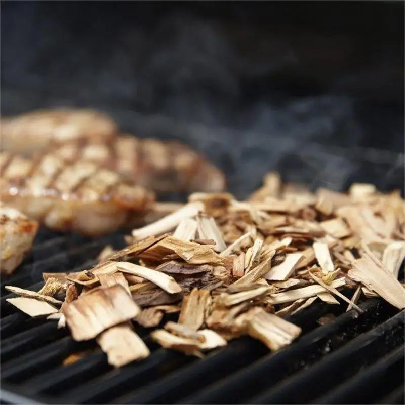 BBQ Wood Chips Apple Oak Cherry Smoking Chips 125g–500g BBQ Smoking Chips Axl