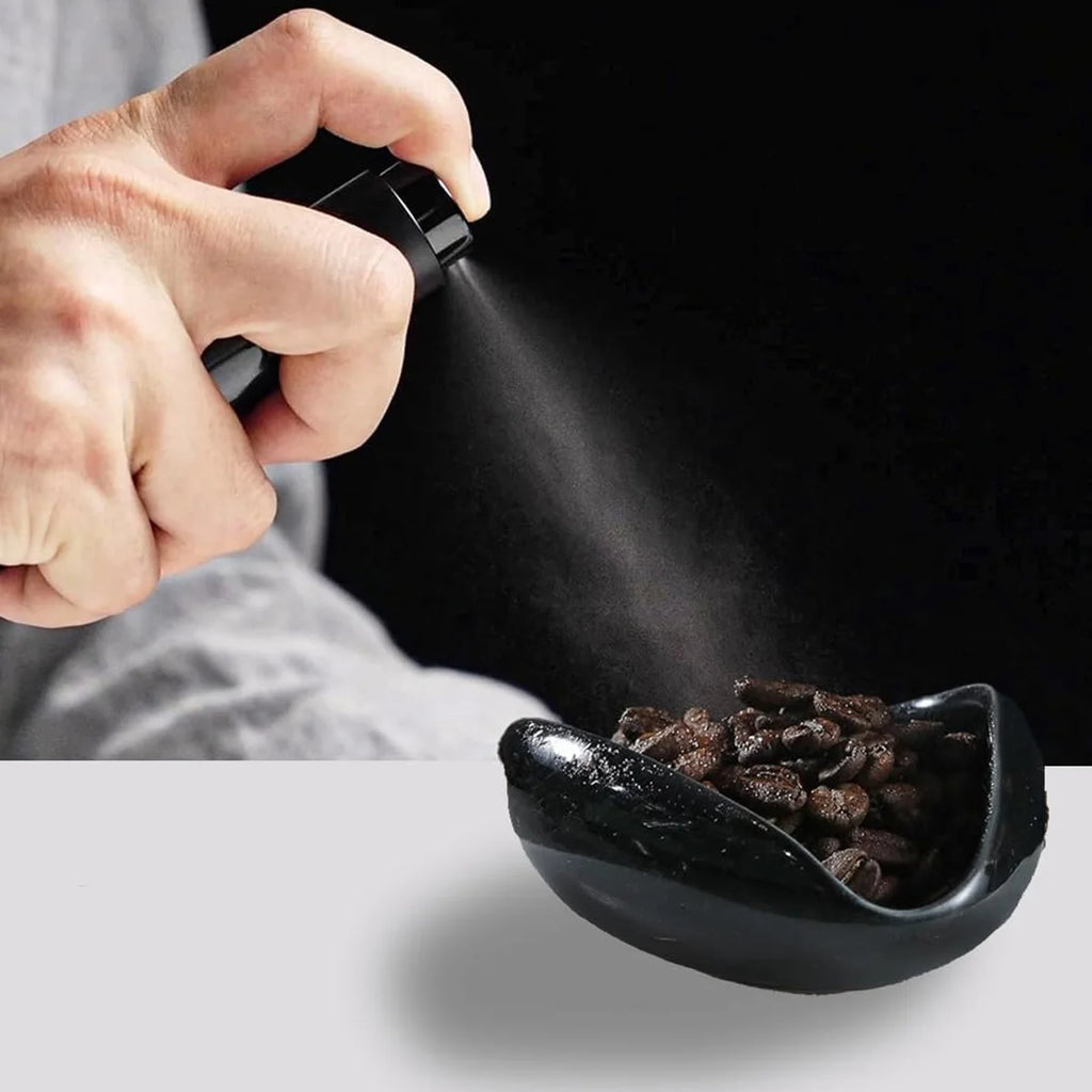 Ceramic Coffee Dosing Cup & Spoon Set – Anti-Static Tray Coffee Dosing Set Axl