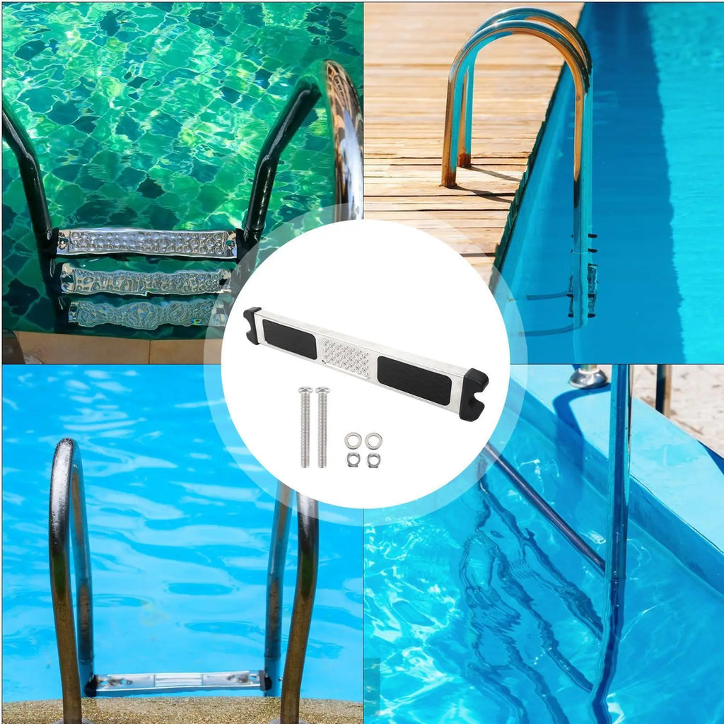 Anti-Slip Stainless Steel Pool Ladder Step Replacement Pool Ladder Step Axl