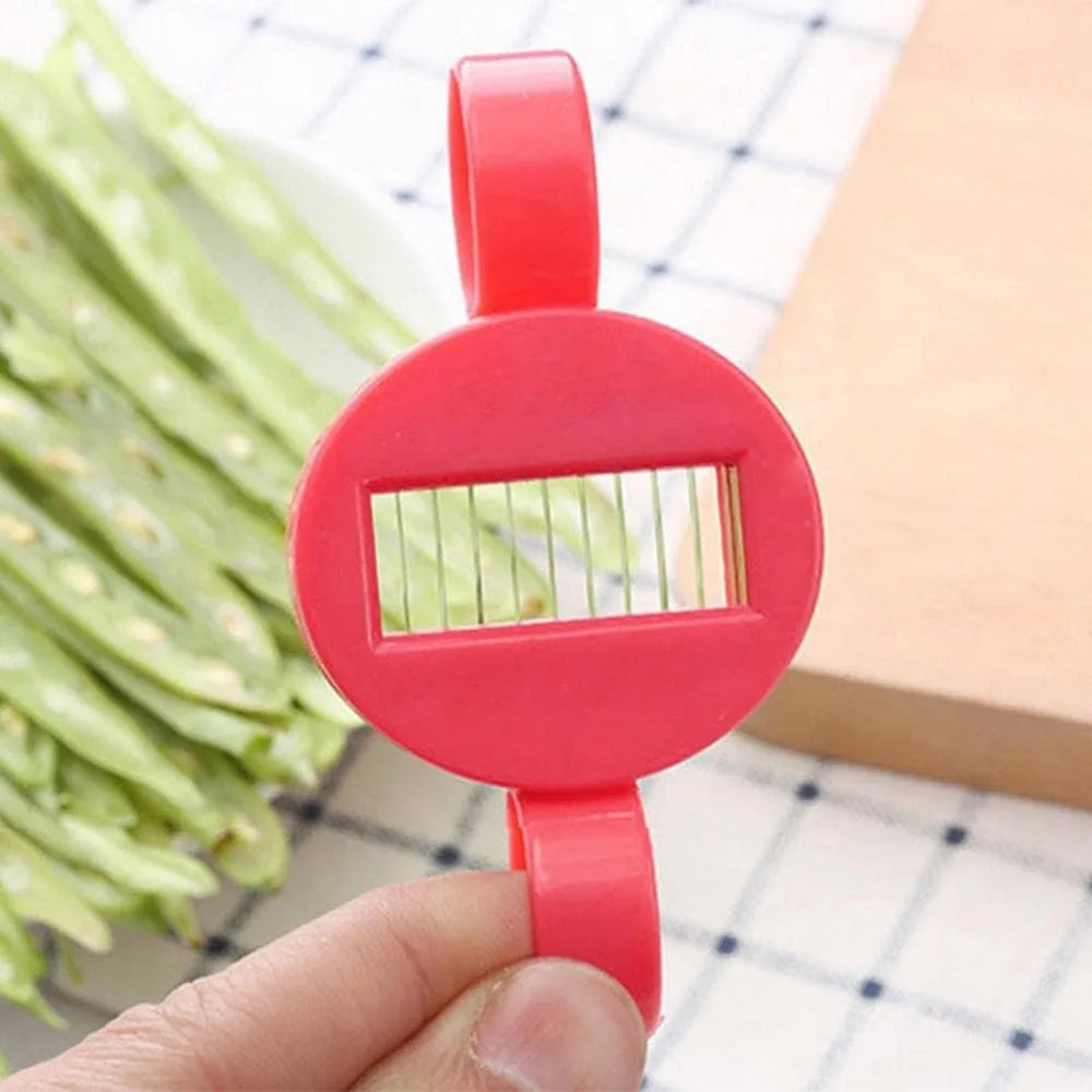 Green Bean Slicer & Shredder – Stainless Steel Kitchen Tool Vegetable Slicer Tool Axl