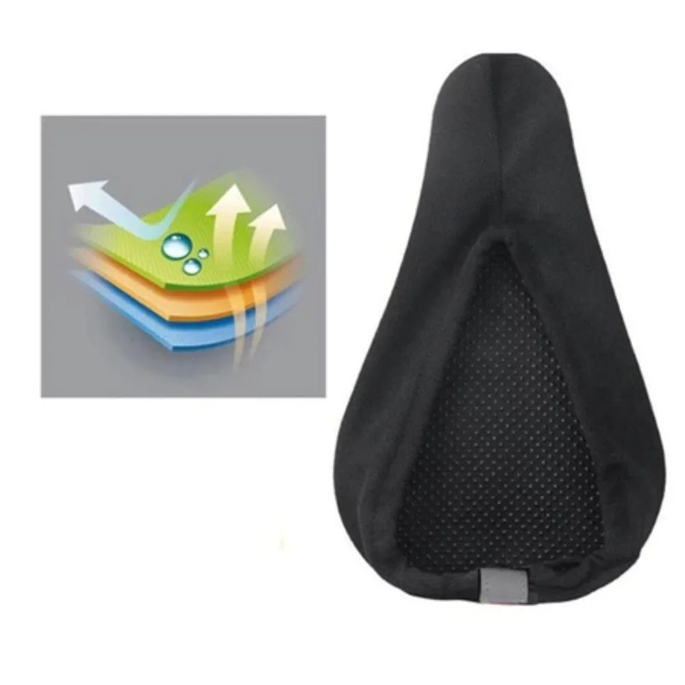 3D Gel Bike Saddle Cover – Soft Cushioned MTB Seat Pad Bike Saddle Cover Axl