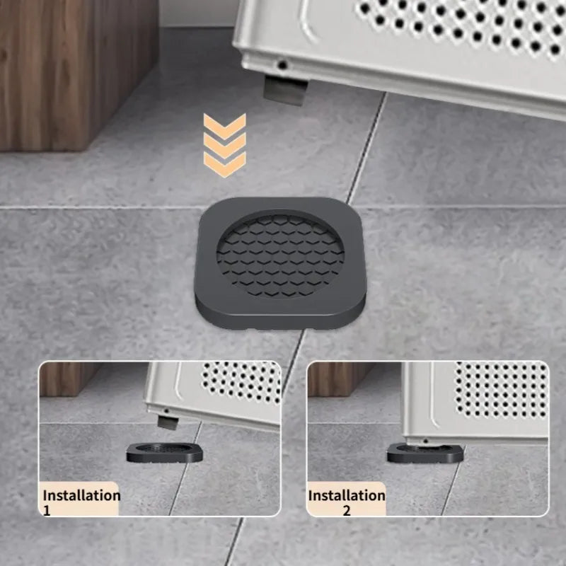 Non-Slip Anti-Vibration Pads – Washing Machine & Appliances Appliance Foot Pads Axl