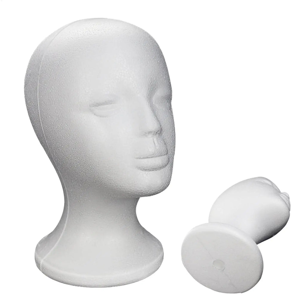 Foam Mannequin Head for Wigs, Hats & Headphone Display Mannequin Wig Head Axl
