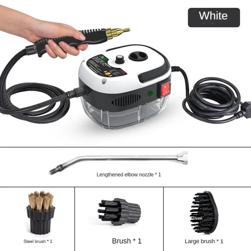 BALASHOV 2500W Handheld Steam Cleaner | Kitchen, Car & Home Handheld Steam Cleaner Axl white 220 V
