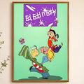 Ed Edd n Eddy Peel-and-Stick PVC Wall Poster – HD Art Wall Art Poster Axl White07 15X20cmNoframe