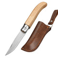 Folding Pocket Knife – 3CR13 Steel Blade & Wood Handle Folding Pocket Knife Axl option 3