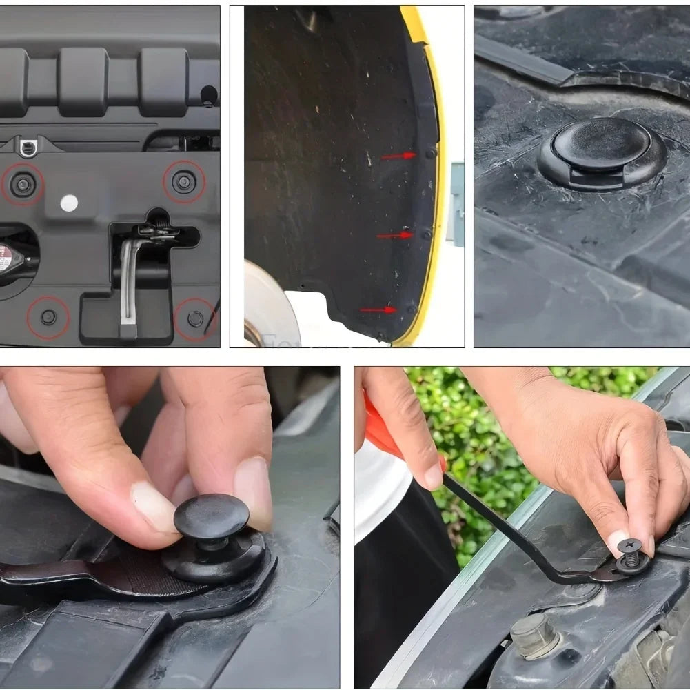 725-Piece Auto Fastener Clips & Trim Panel Removal Kit Auto Fastener Kit Axl