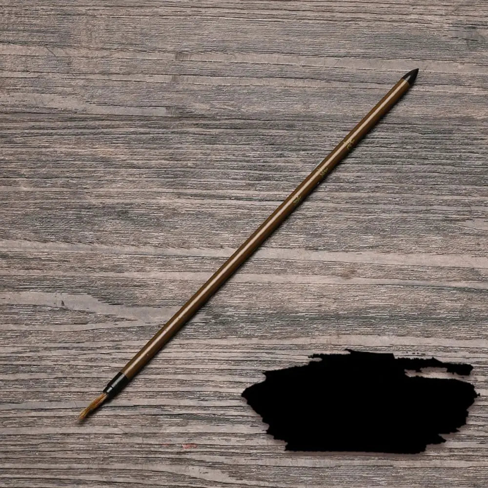 Chinese Calligraphy Brush – Wolf Hair Wood Art Paint Brush Calligraphy Art Brush Axl 11