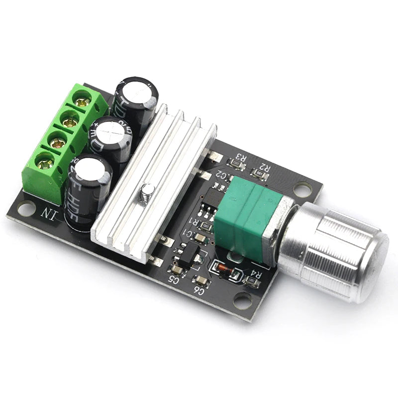 PWM DC Motor Speed Controller 6V–28V 3A Speed Regulator Switch Motor Speed Controller Axl
