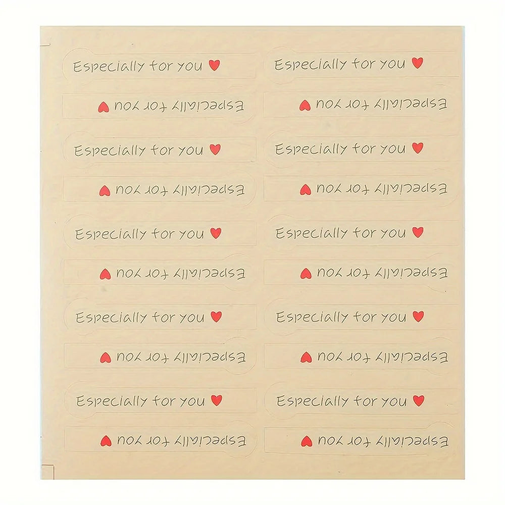 Kraft Paper "Especially For You" Scrapbooking Gift Labels Scrapbooking Stickers Axl 10pcs 1600*900*700MM