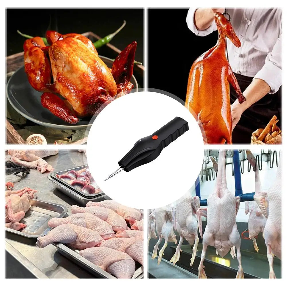 Electric Poultry Plucker – Auto Feather Remover for Chicken & Duck Electric Poultry Plucker Axl
