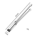 Stainless Steel Grill Tongs – Non-Slip BBQ & Kitchen Clip BBQ Grill Tongs Axl L